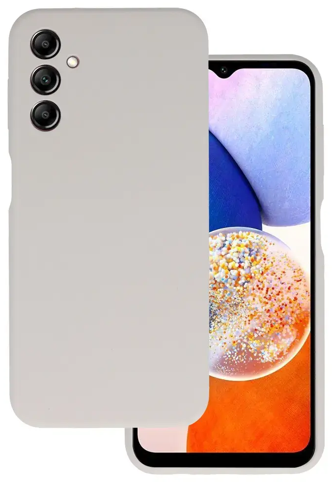 Silicone Lite Case for Samsung Galaxy M34 5G titanium