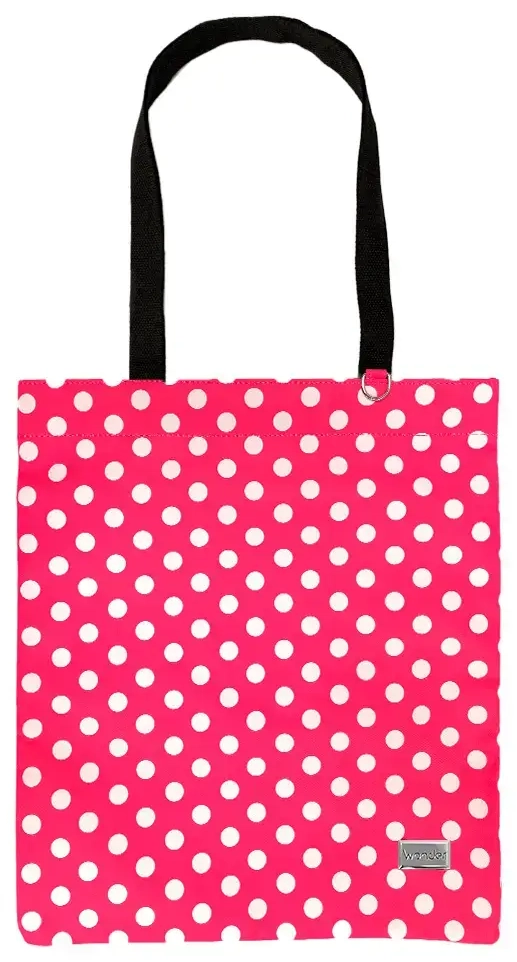 Shopping bag Wonder wzór 2 pink polka-dot