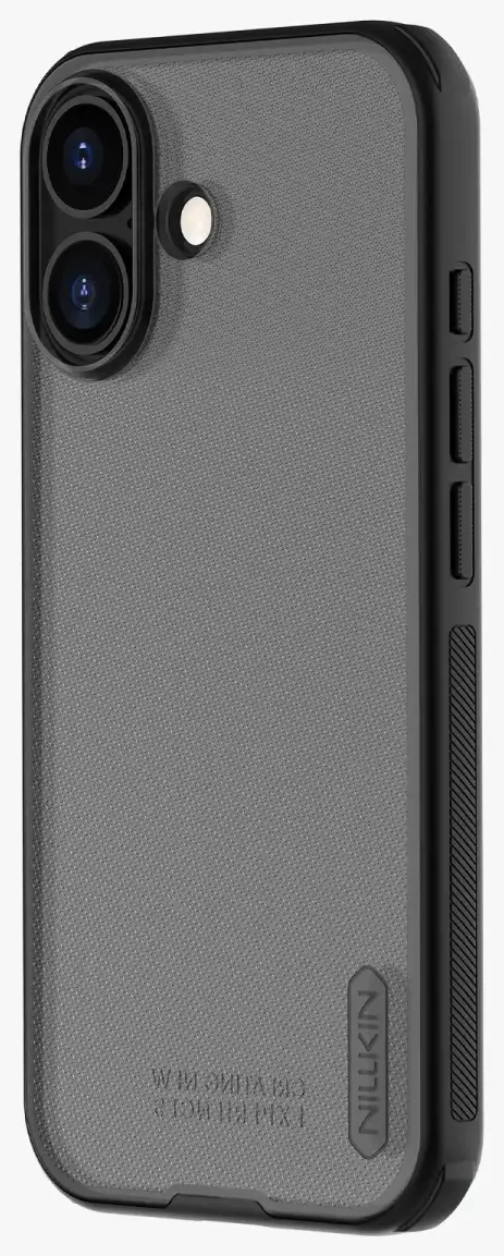 Nillkin Super Frosted PRO maciņš telefonam iPhone 17 melns