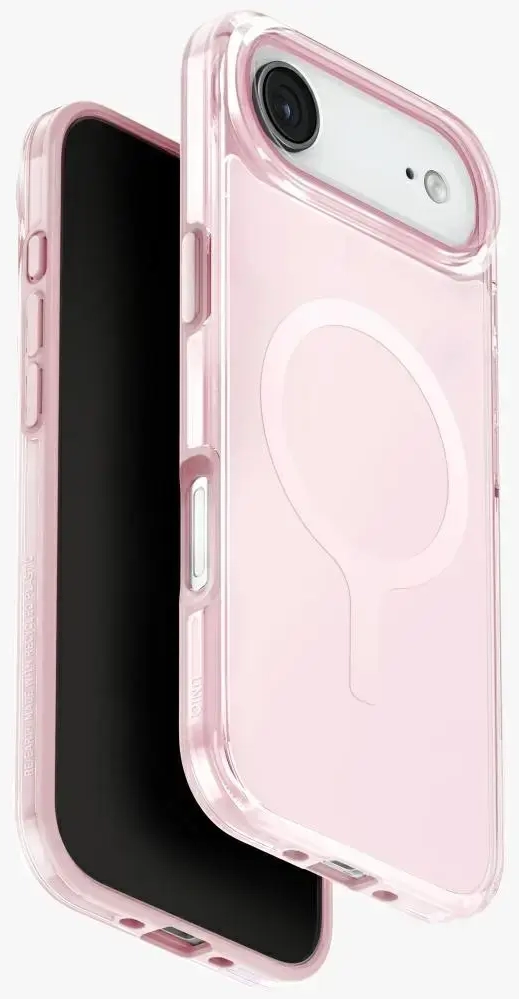 UNIQ Clario Case for iPhone Air Magclick Charging Pink