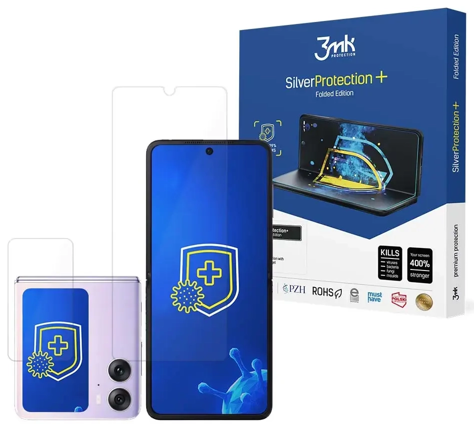 Oppo Find N2 Flip - 3mk SilverProtection+ Folded Edition screen protector