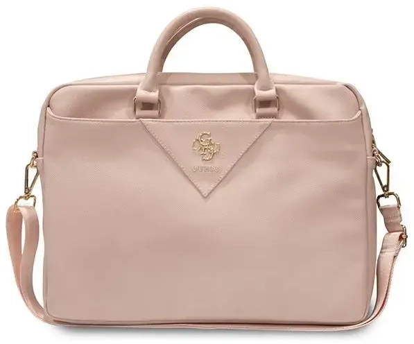 Guess Torba GUCB15ZPGSTEGP 16" różowy|pink Triangle 4G