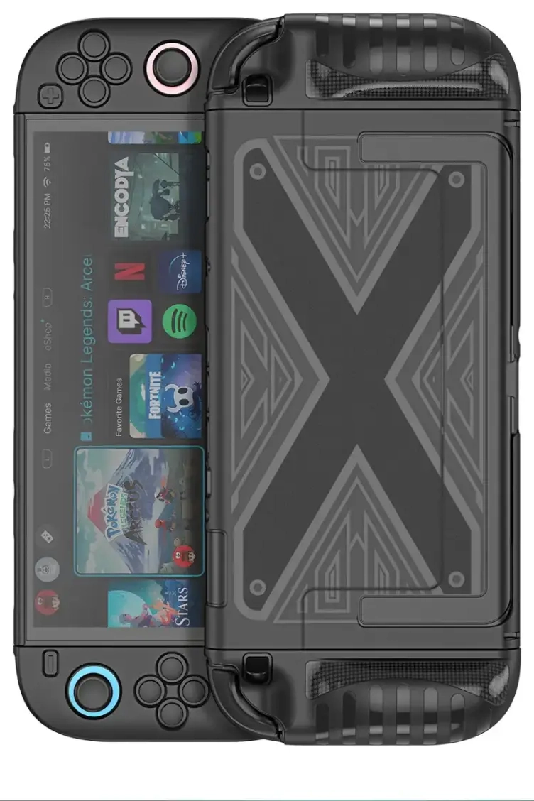 Dux Ducis apsauginis dėklas Nintendo Switch 2 - juodas