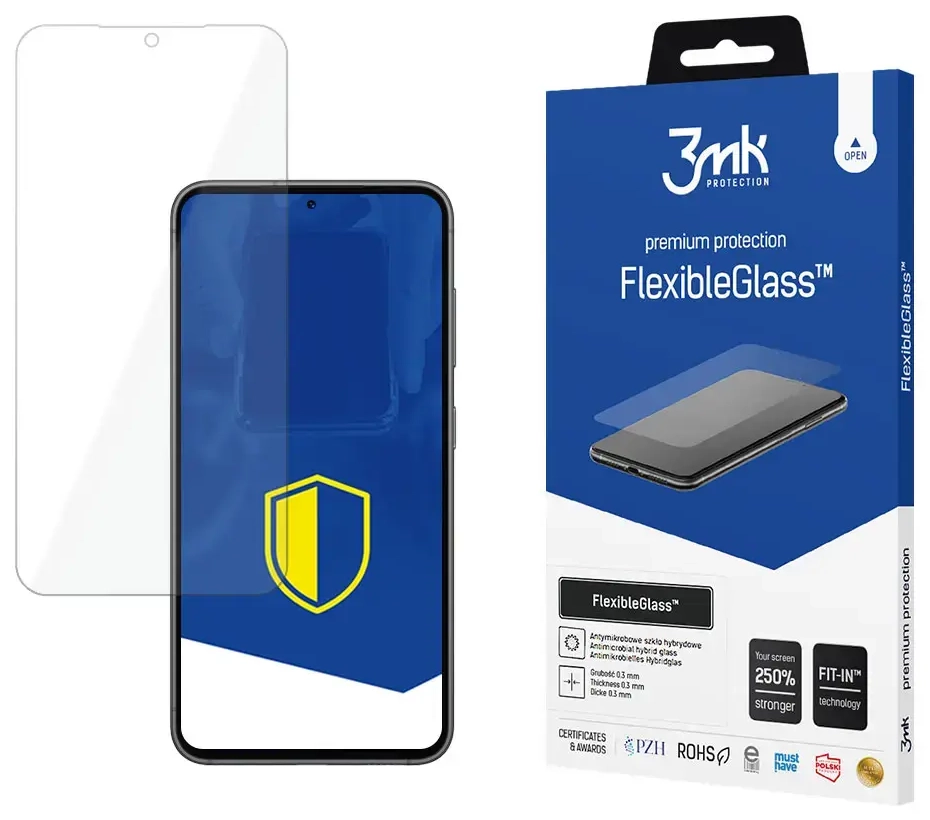 3mk FlexibleGlass aizsargplēve telefona ekrānam Samsung Galaxy S24+ (S926)