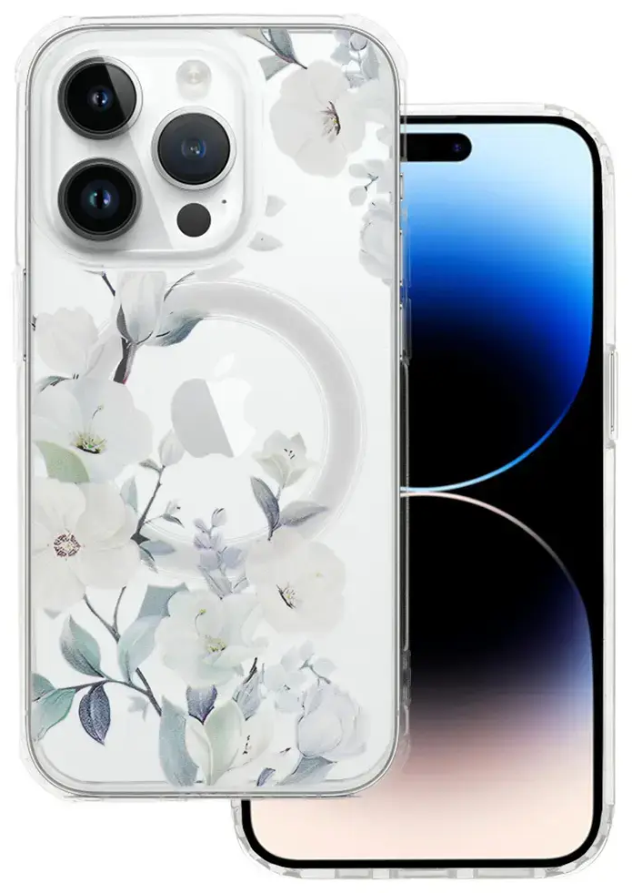 Tel Protect Flower telefono dėklas su MagSafe palaikymu iPhone 11 daugiaspalvis