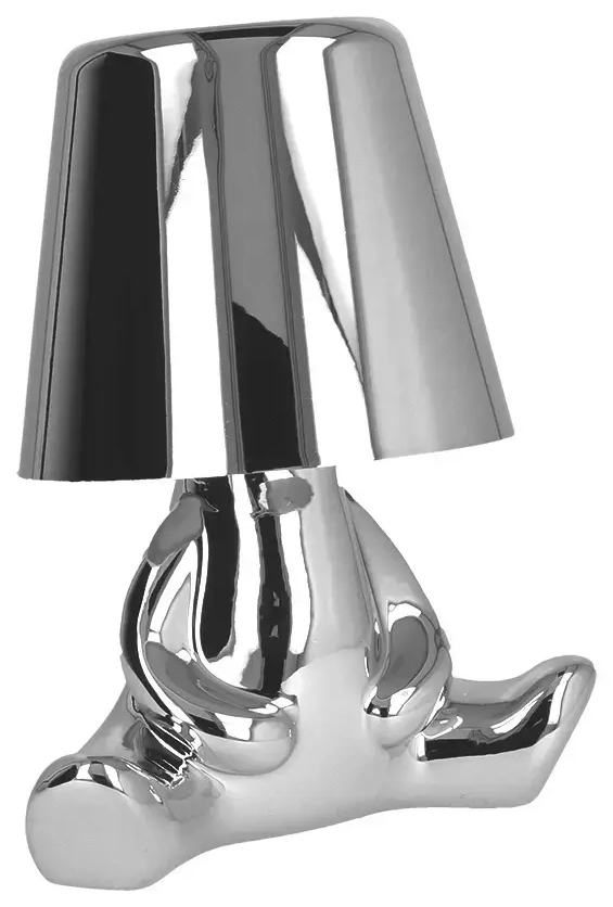 Naktinė lempa Silver Man dizainas B