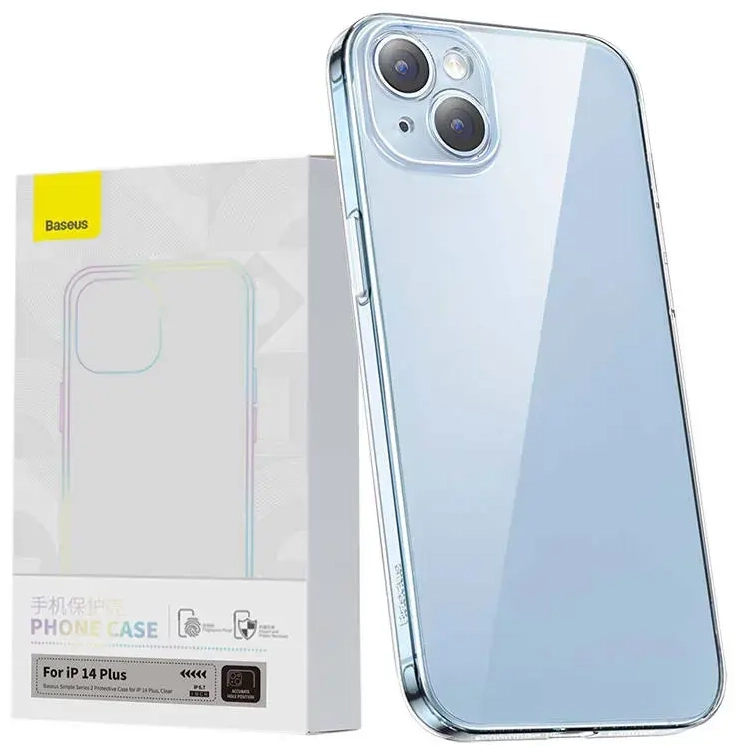 Läbipaistev ümbris Baseus Simple telefonile iPhone 14 Plus