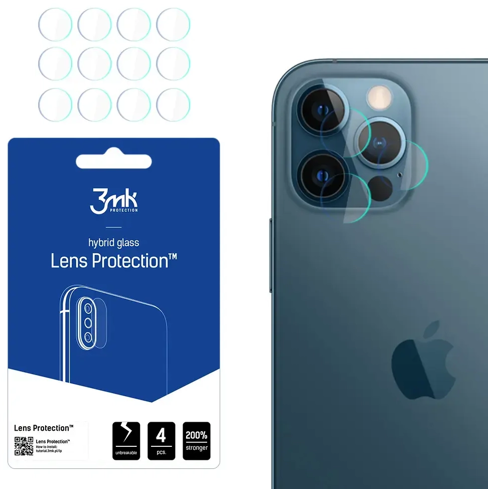 3mk Lens Protection do Apple iPhone 12 Pro