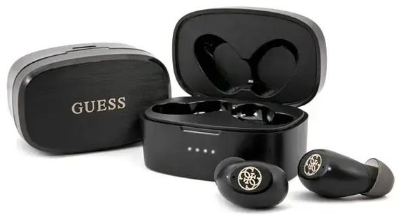 Guess Bluetooth earphones TWS GUTWSJL4GBK black 4G