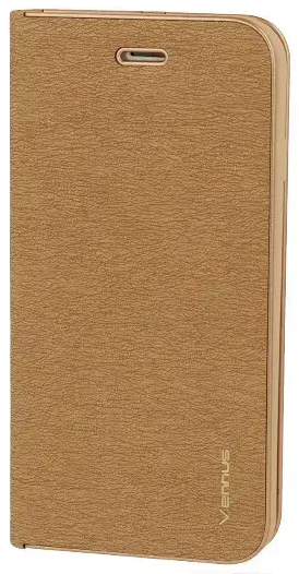 Vennus Book Case with frame for Samsung Galaxy S24 Ultra gold