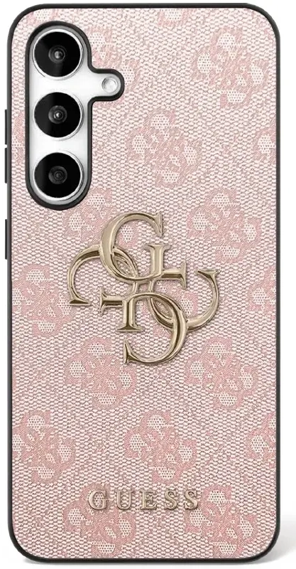 Etui Guess Big 4G Classic Logo do         Samsung Galaxy S25 FE różowy