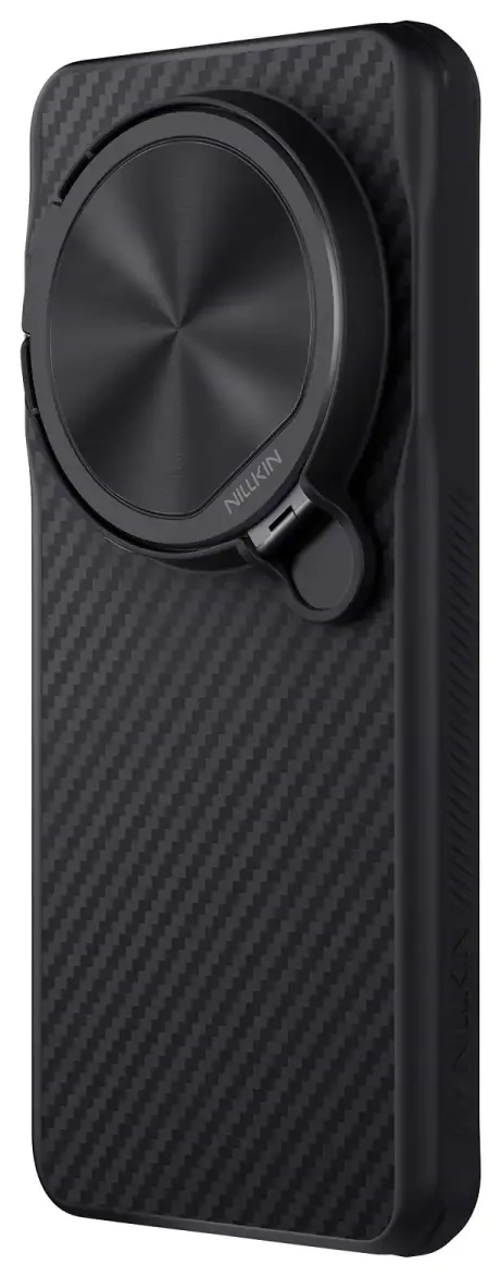 Nillkin CarboProp Aramid Magnetic telefoniüm Xiaomi 15 Ultra jaoks, must