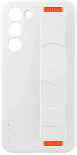 EF-GS916TWE Samsung Silicone Cover with Strap for Galaxy S23+ White