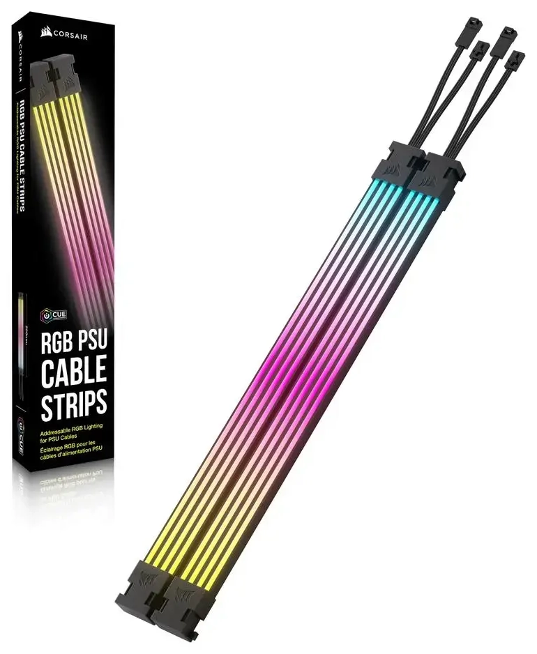 CORSAIR PSU Cable Strips - lighting kit - ARGB