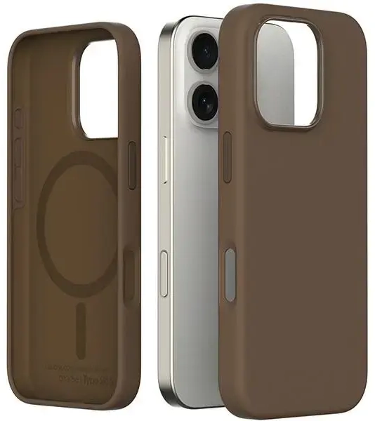 Araree etui Typoskin M iPhone 16 Pro 6.3" brązowy|golden brown AR20-02117C