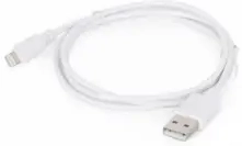 Gembird sync andmeedastus- ja laadimiskaabel | USB-A kuni Lightning | 1m | valge