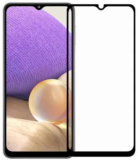 HOFI Fusion 5D stikls pilnam ekrānam aizsargstikls telefonam Samsung Galaxy A32 5G melns