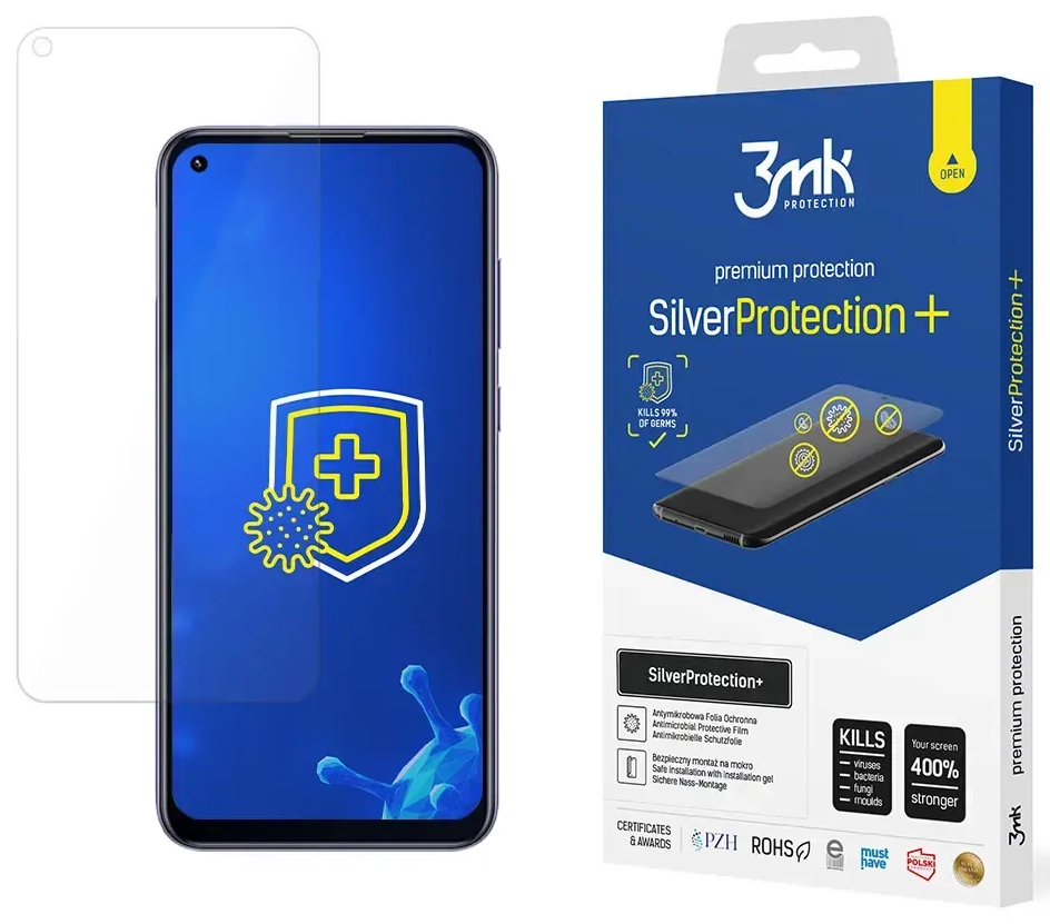 3mk SilverProtection+ aizsargplēve telefona ekrānam Samsung Galaxy M11 (M115)
