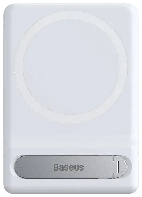 Baseus Foldable Magnetic swivel stand holder for iPhone MagSafe (white)
