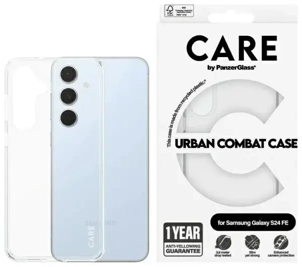 CARE by PanzerGlass Urban Combat Case     Sam S24 FE MagSafe 1466