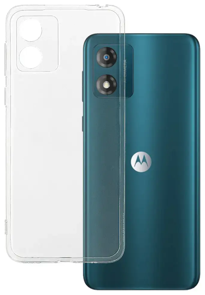 Ultra Clear 1mm Case for Motorola Moto E13 Transparent
