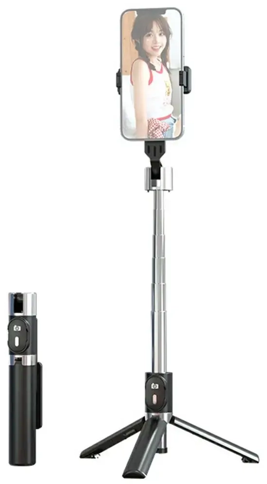 Selfie Stick USAMS ZB324 Mini Wireless   czarny