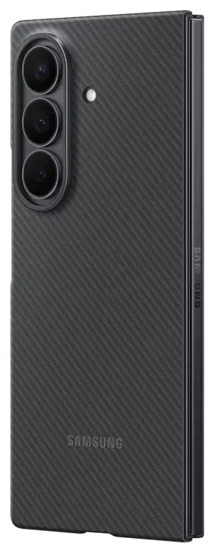 EF-XF966SBE Samsung Carbon Case dėklas, skirtas Galaxy Z Fold 7, juodas