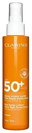 Clarins Sun Spray Lotion Very High Protection Spf50+ Body 150ml