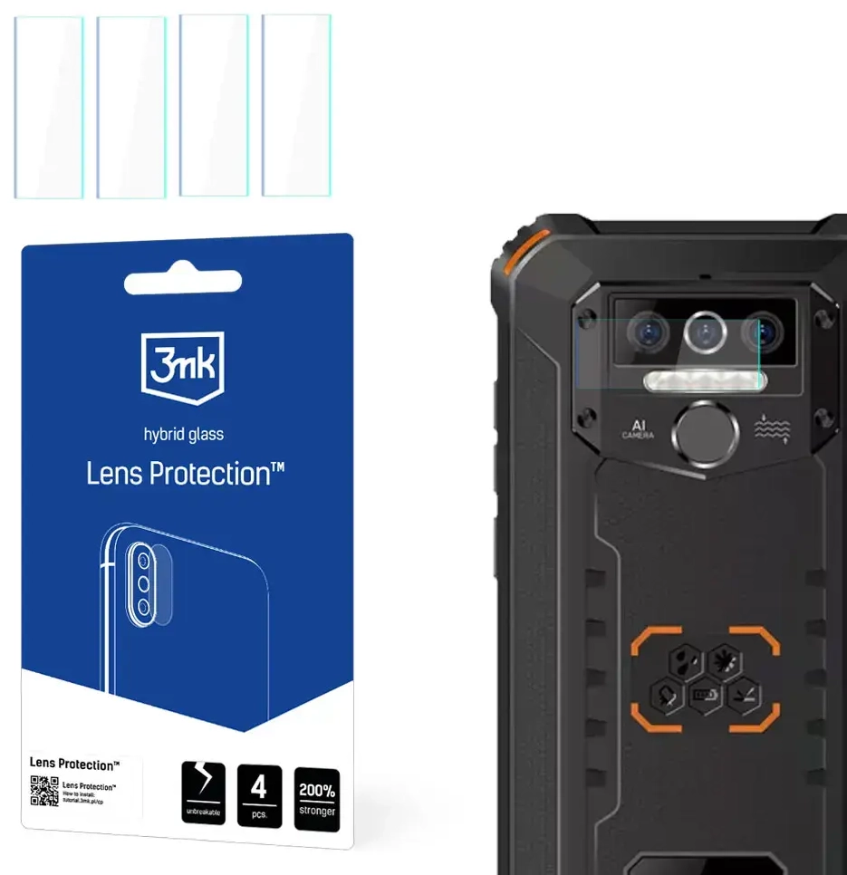 Oukitel WP5 - 3mk Lens Protection™ screen protector