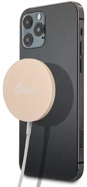 Guess GUCBMSLRD 15W wireless charger  MagSafe -| 15W | MagSafe | gold