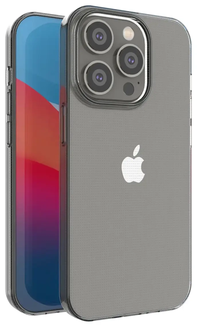 Fusion Ultra Back Case 1 mm silikona aizsargapvalks Apple iPhone 14 Pro caurspīdīgs
