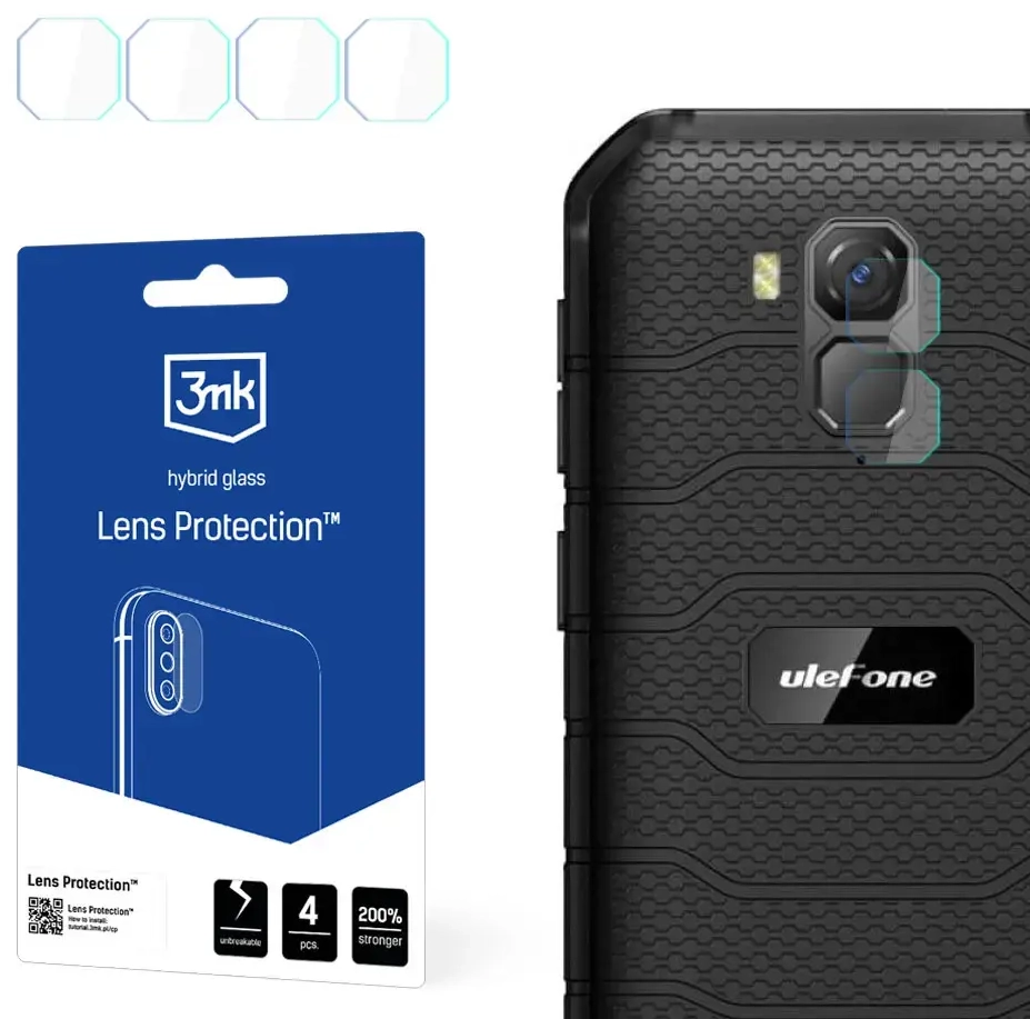 Ulefone Armor X7 Pro - 3mk Lens Protection™ screen protector