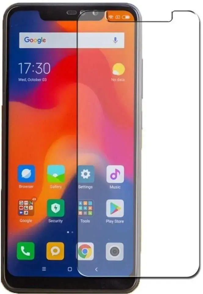 Stikls 9H aizsargstikls telefonam Xiaomi Redmi 7