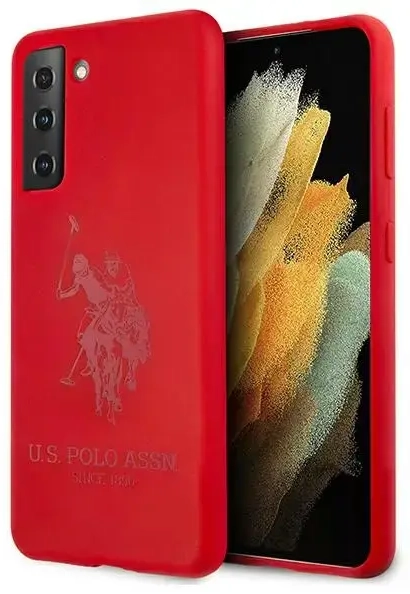 US Polo USHCS21MSLHRTRE S21+ G996 czerwony|red Silicone On Tone