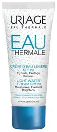 Uriage Eau Thermale Light Water Cream SPF20 40ml