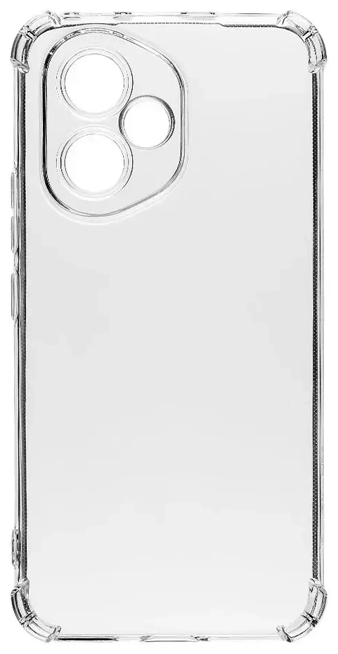 Tactical TPU Plyo dėklas Honor 400 telefonui, skaidrus