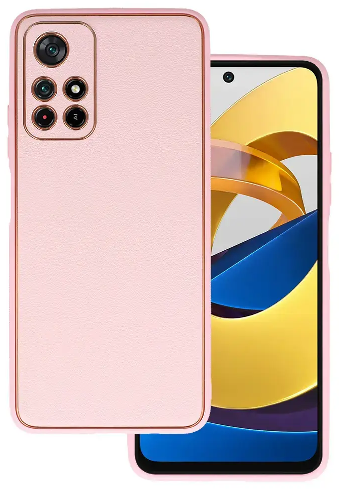 TEL PROTECT Luxury Case for Xiaomi Redmi Note 11 5G/Note 11S 5G/Poco M4 Pro 5G Light pink