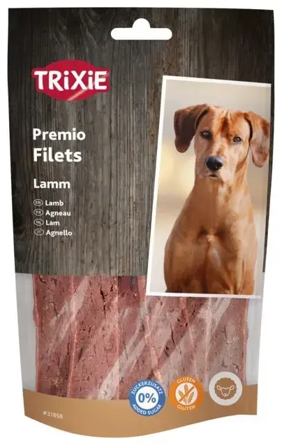 Gardums suņiem : Trixie PREMIO Filets - lamb, 80 g