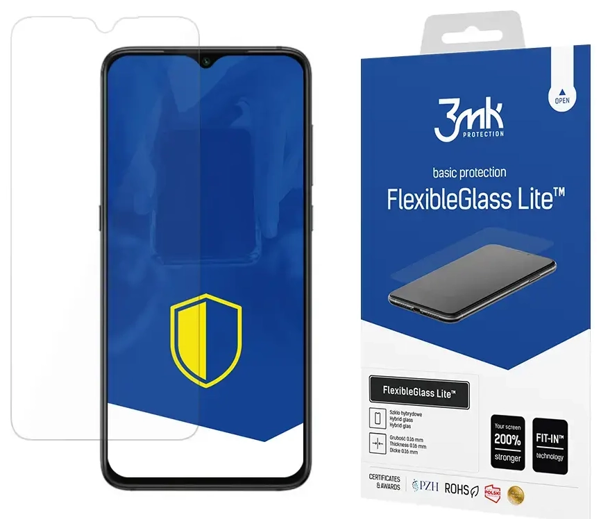 3MK FlexibleGlass Lite™ aizsargstikls telefonam Xiaomi Redmi 9C