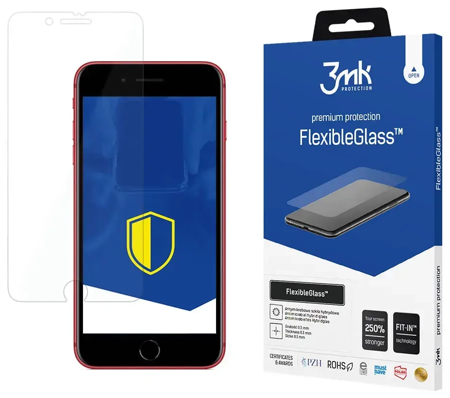 3mk FlexibleGlass™ apsauginė plėvelė telefonui iPhone 8 Plus