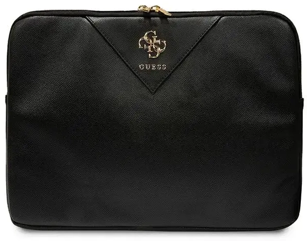Guess Sleeve GUCS14ZPGSTEGK 14" czarny|black Triangle 4G