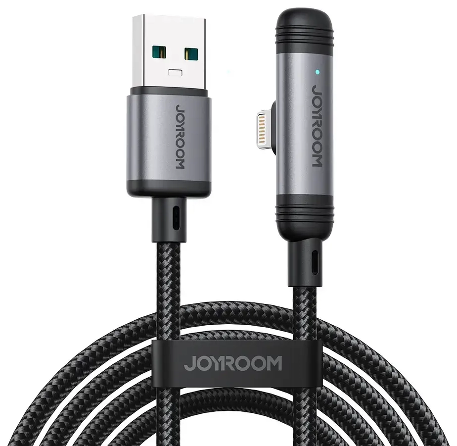 Joyroom S-A56 EnjoyX Series провод для передачи данных и зарядки | USB-A на Lightning | 15W | 1.2m | чёрный