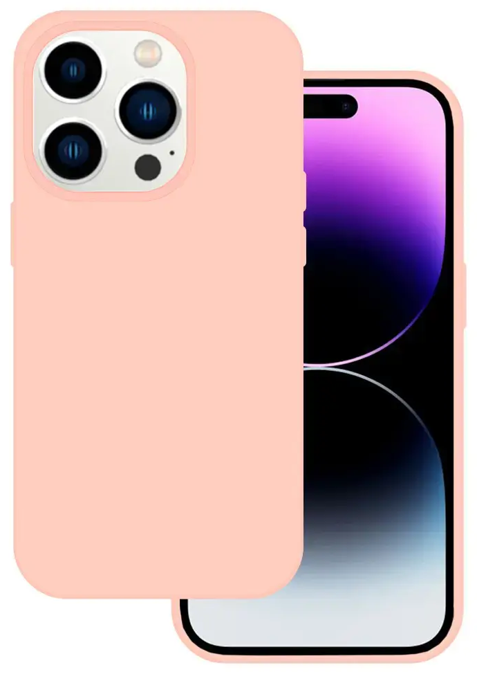 Tel Protect Silicone Premium maciņš telefonam iPhone 15 Pro rozā