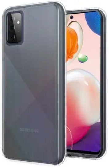 Fusion Ultra Back Case 1 mm izturīgs silikona aizsargapvalks Samsung A725 | A726 Galaxy A72 | A72 5G caurspīdīgs