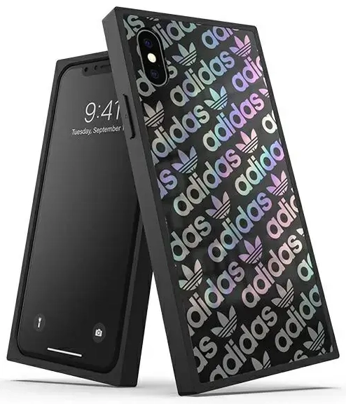Adidas OR SQUARE Case iphone X|Xs czarny|black 34975
