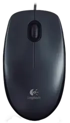 Logitech M90 wired mouse USB | black