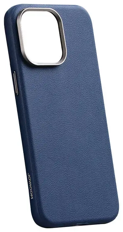 Magnetic protective phone case Joyroom JR-BP007 for iPhone 15 Pro Max (blue)