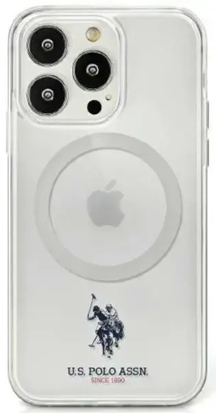 US Polo USHMP15SUCIT iPhone 15 6.1" transparent MagSafe Collection