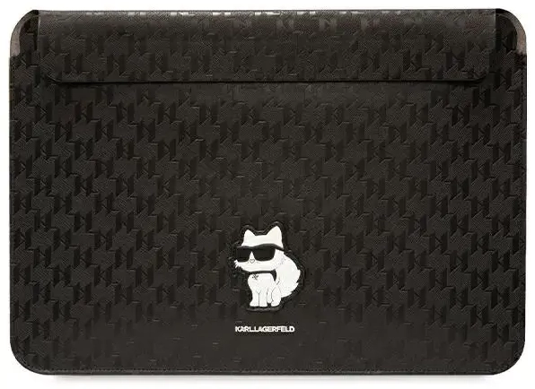 Karl Lagerfeld Sleeve KLCS16SAKHPCK 16" czarny|black Saffiano Monogram Choupette