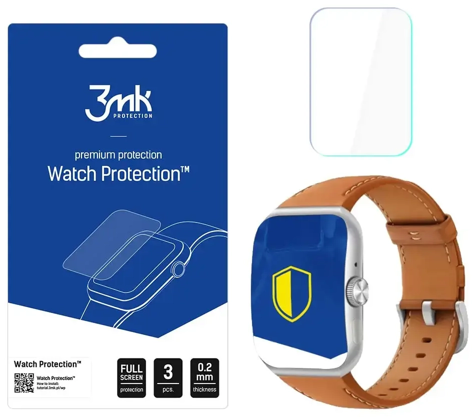 Oppo Watch 3 Pro - 3mk Watch Protection™ v. ARC+ screen protector